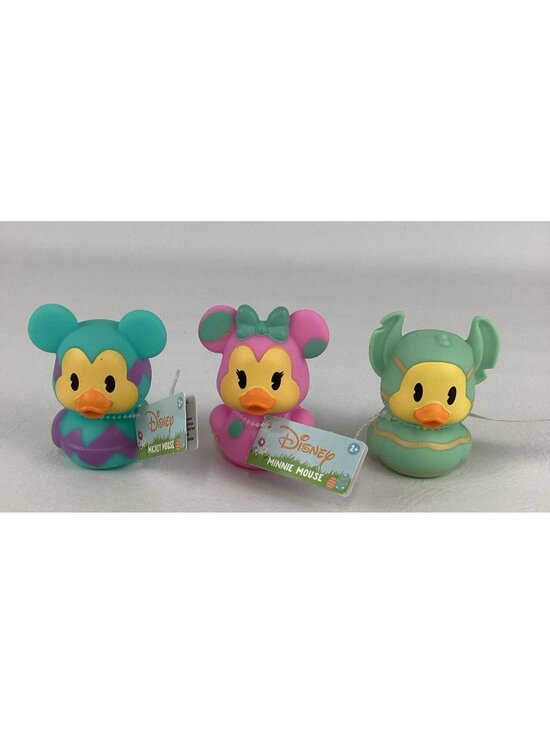 Disney Other - Disney Duckalooz Springtime Rubber Ducks Mickey Minnie Mouse Stitch Easter Lot